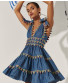 Cheli Dress Blue