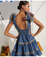 Cheli Dress Blue