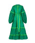 Flame Dress Green