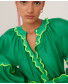 Flame Dress Green