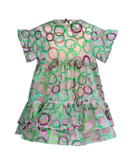 Coral Dress Green