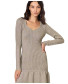 Shimmer Shift Medie Dress - Grey