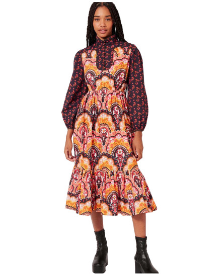 Hindie Floral Caftan Dress