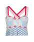 Julieta Top Stripes & Rambal Skirt