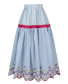 Julieta Top Stripes & Rambal Skirt