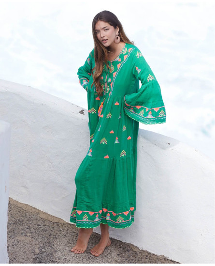 Apollo Green Dress