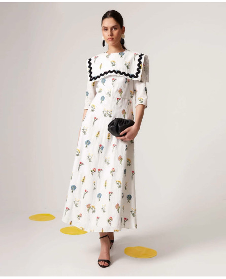 MULTICOLORED PHYLIS DRESS