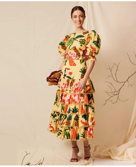NILA YELLOW SKIRT