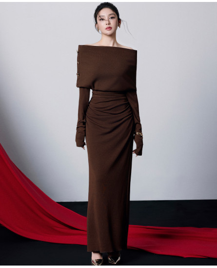 Alita Off-Shoulder Midi Dress