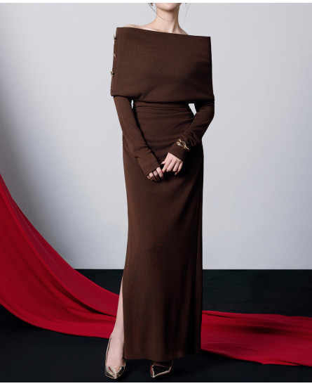 Alita Off-Shoulder Midi Dress