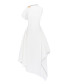 Cerelle Asymmetric Flared Midi Dress