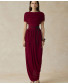 Elyra Ruched Midi Dress