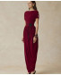Elyra Ruched Midi Dress