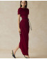 Elyra Ruched Midi Dress