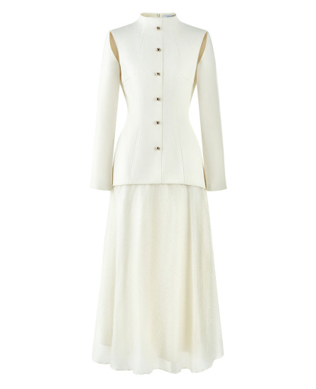 Maya Blazer Dress With Cutout Detail