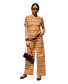 Bahamas Pant + Cannelle T-Shirt : Peach