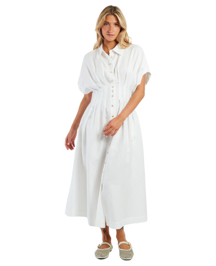 Gwuendoline Robe - White