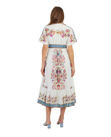 Marinette Dress -  White