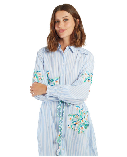 Megan Dress - Blue