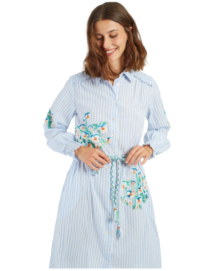 Megan Dress - Blue