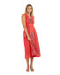 Skunk Dress - Coral