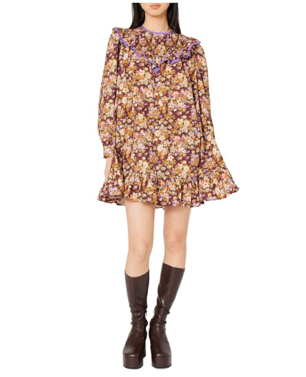 Floral Crescent Dress