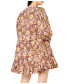 Floral Crescent Dress