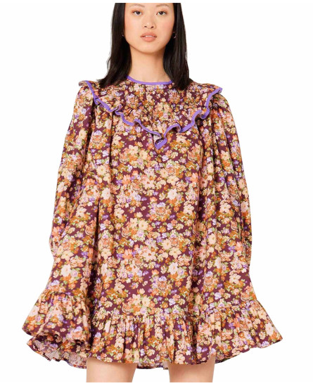 Floral Crescent Dress