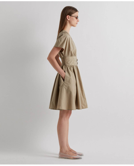 Summer Corset Dress - Dark Taupe