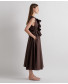 Dress with Ruffles and Gatherings on the Bodice