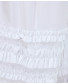 White Ruffled Short Dress