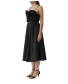 Black Rose Front Strappy Dress