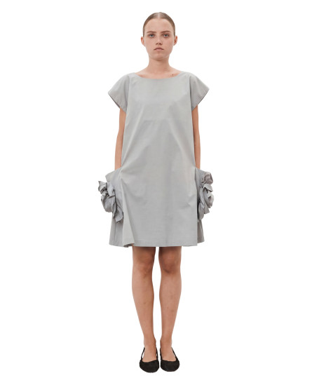 Flower Applique Pocketino Dress