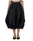 Balloon Midi Dress - Black 