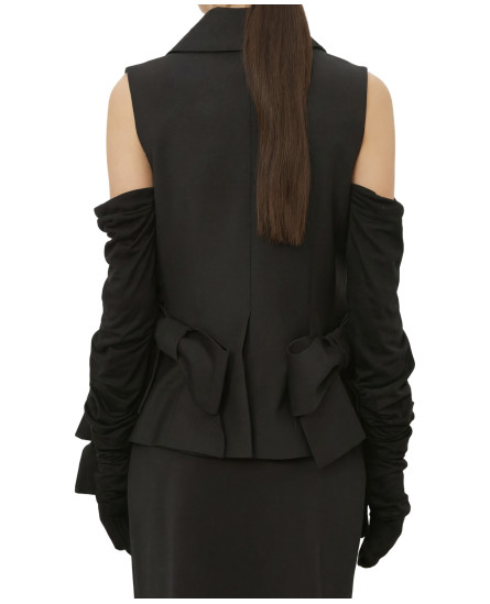 Bow Skirt + Vest Set