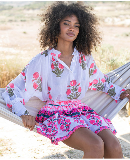 Zanzibar Shirt + Mini Skirt