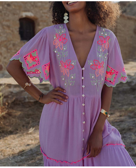 Nusa Dua Pink Long Dress