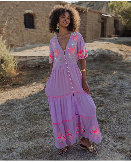 Nusa Dua Pink Long Dress