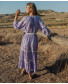 Sahara Purple Long Dress