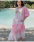 Ambar Pink Neon Long Dress
