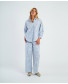 Berthea Pant + Ainoha Blouse - Blue