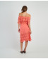 Edwige Blouse + Dayana Jupe - Coral