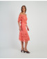 Edwige Blouse + Dayana Jupe - Coral