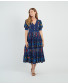 P615034 Ginette Robe - Navy