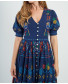 P615034 Ginette Robe - Navy