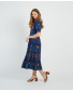 P615034 Ginette Robe - Navy