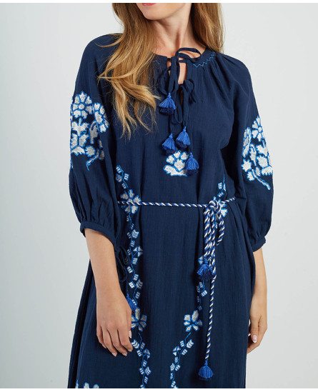 Grease Robe - Navy