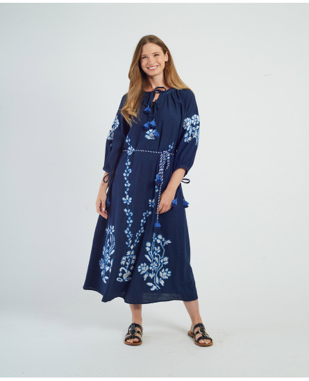 Grease Robe - Navy