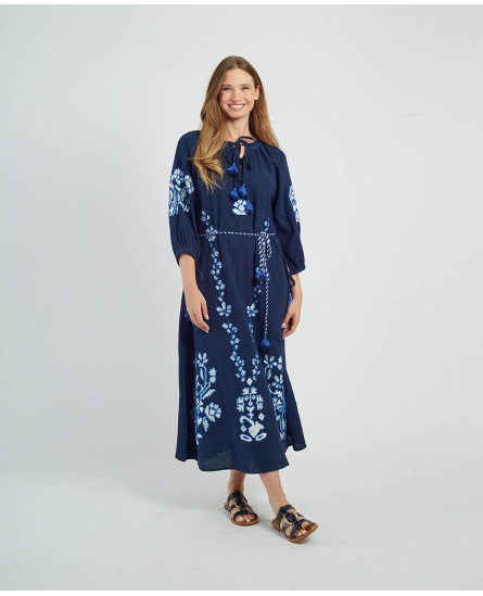 Grease Robe - Navy