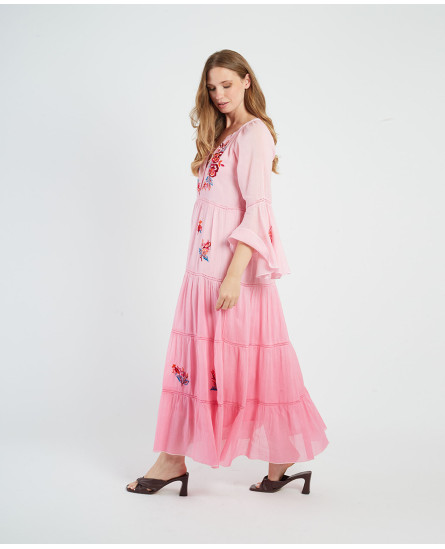 P615058 Gretel Robe - Pink